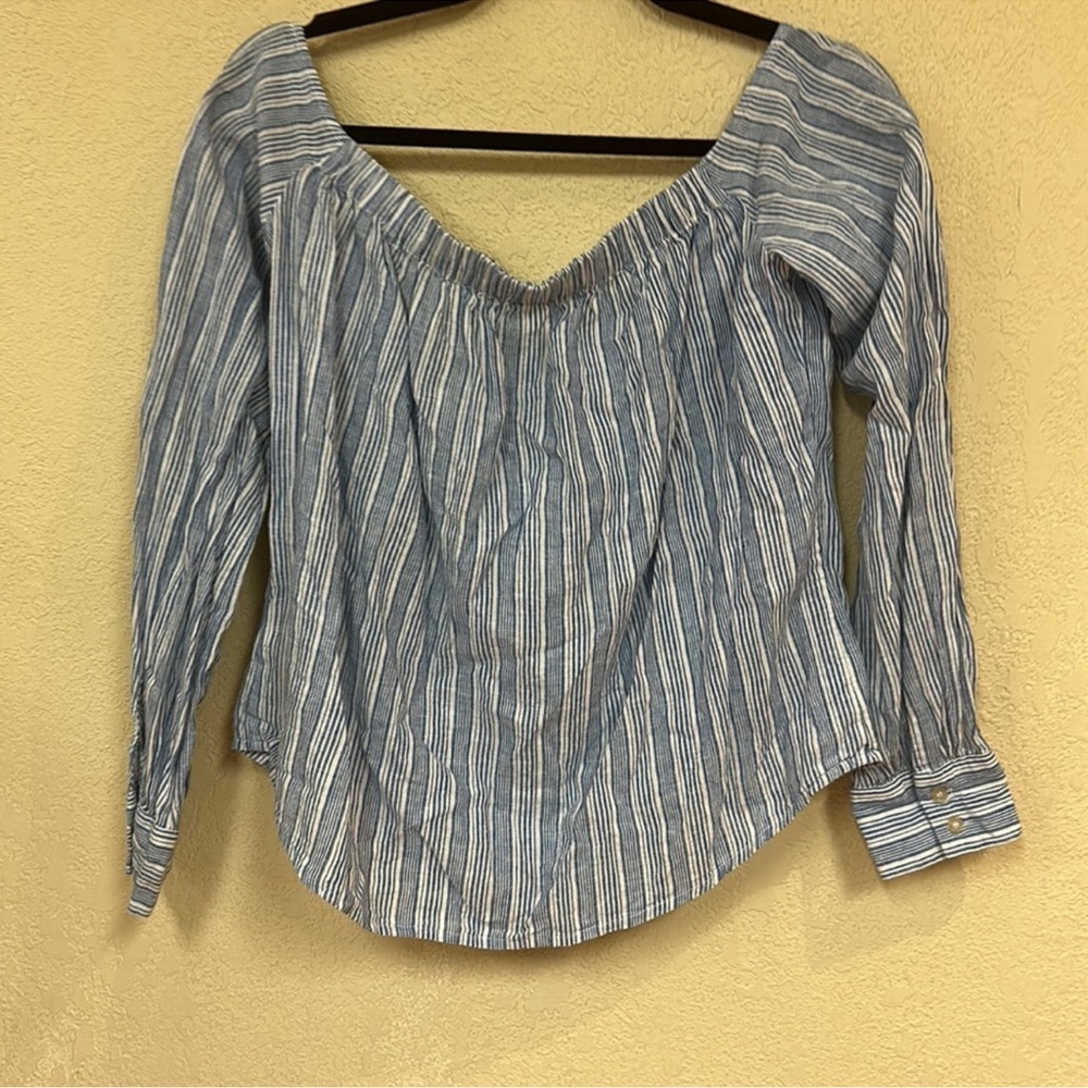 Free People womans Hello There Beautiful off shoulder top - Picture 8 of 8